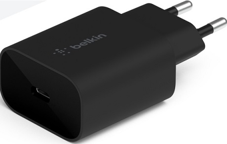 Tête de charge rapide Belkin USB-C 25W noir