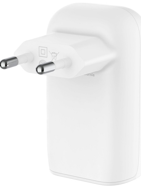 Tête de charge Belkin 67W avec 3 ports USB-C blanc