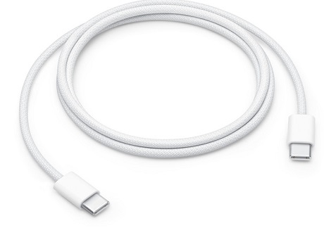 Câble de charge USB-C/C 60W  (1m) Apple blanc