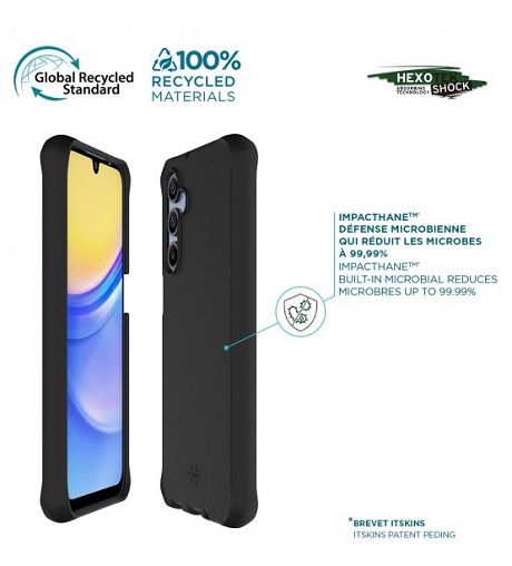 Coque renforcée Spectrum Black Mobilis Galaxy A16 5G noir