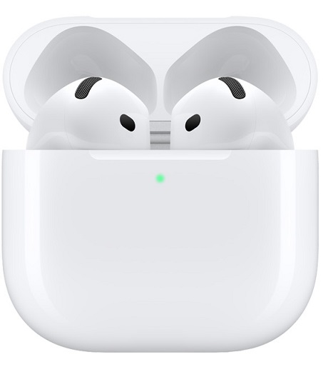 Airpods 4 avec réduction active du bruit blanc