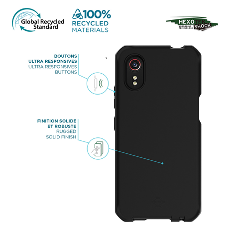 Coque renforcée Spectrum Black XCover 7 Pro 5G EE noir
