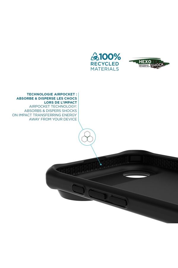 Coque renforcée Spectrum Black Itskins iPhone 17 Pro Max