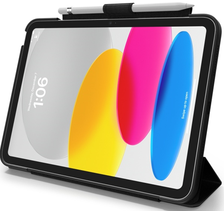 Coque Symmetry iPad 11 (A16) 10ème génération noir