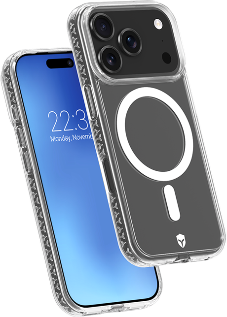 Coque Force Case Air MagSafe OFG iPhone 17 Pro transparente