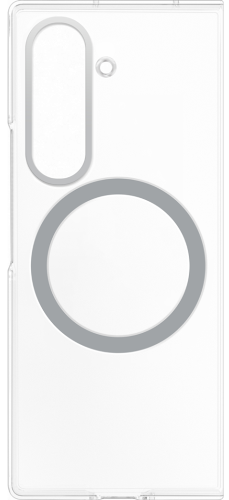 Coque magnétique QI2 DFS Galaxy Z Fold7 transparente