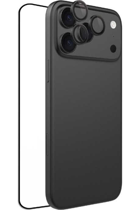 Pack Film Tiger Glass+ recyclé iPhone 17 Pro transparente