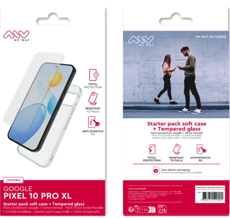 Pack Coque + Verre trempé Pixel 10 Pro XL/9 Pro XL