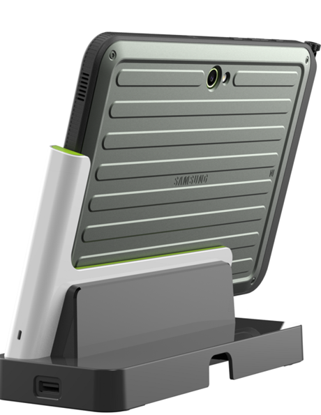 Rack de chargement 5 slots Galaxy Tab Active5 noir