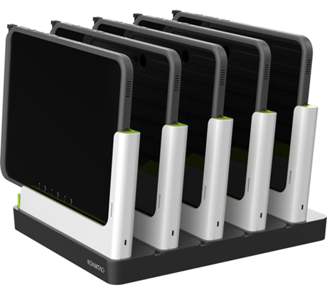 Rack de chargement 5 slots Tab Active5 Pro noir
