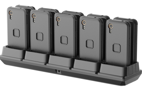 Rack de chargement 10 Galaxy Xcover7 et 7 Pro avec Smartcase