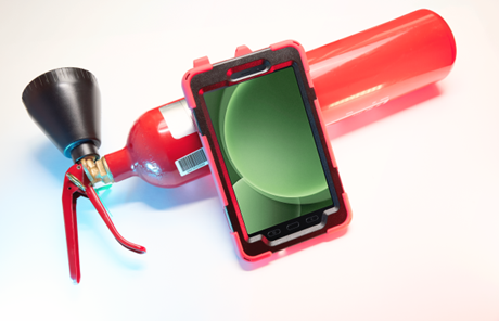 Coque renforcée COVCHOC Galaxy Tab Active 5 rouge