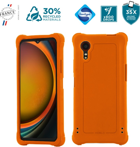 Coque renforcée Protech Galaxy XCover7 orange