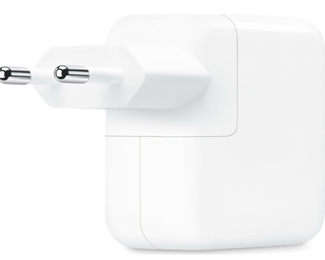 Tête de charge Apple double ports USBC 35W blanc