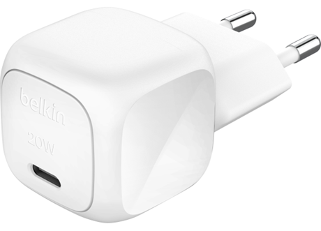 Tête de charge rapide compact USB-C 20W blanc
