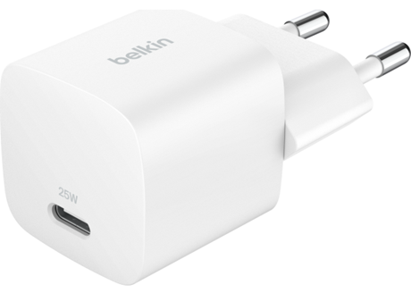 Tête de charge rapide compact 25W USB-C blanc