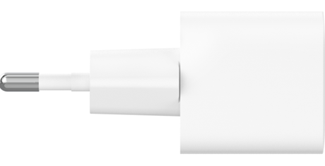 Tête de charge rapide compact 25W USB-C blanc
