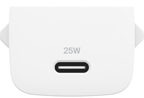 Tête de charge rapide compact 25W USB-C blanc