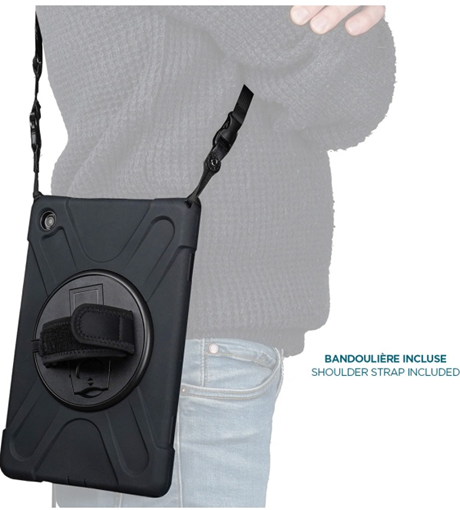 Coque renforcée Allincase Galaxy Tab A11 avec bandoulière