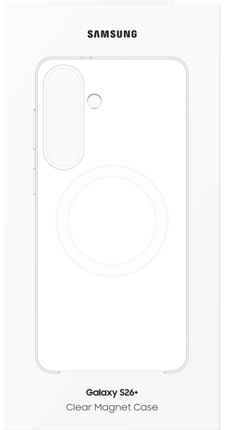 Coque magnétique QI2 DFS Galaxy S26+ transparente
