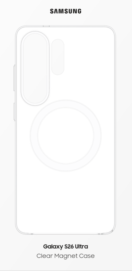 Coque magnétique QI2 DFS Galaxy S26 Ultra transparente