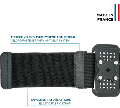 Support avant-bras magnétique Energia Mobile noir