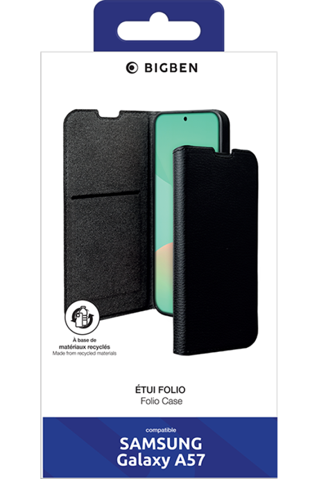 Folio Wallet Samsung Galaxy A57 5G noir