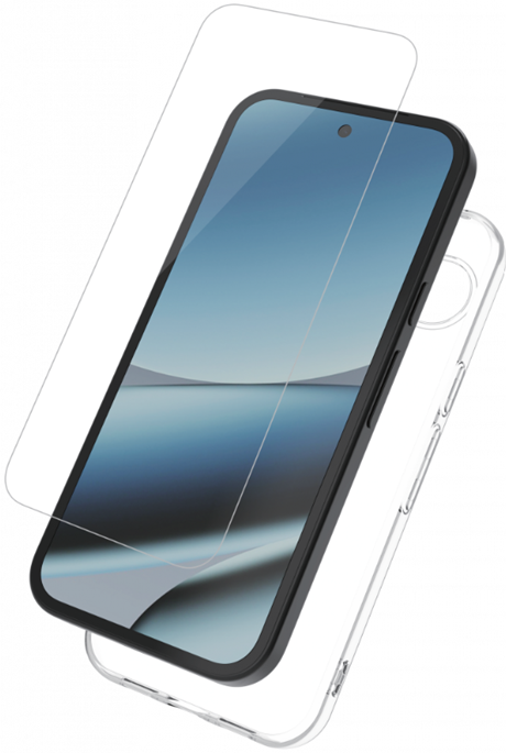 Pack Coque + Verre Trempé Google Pixel 10A transparente