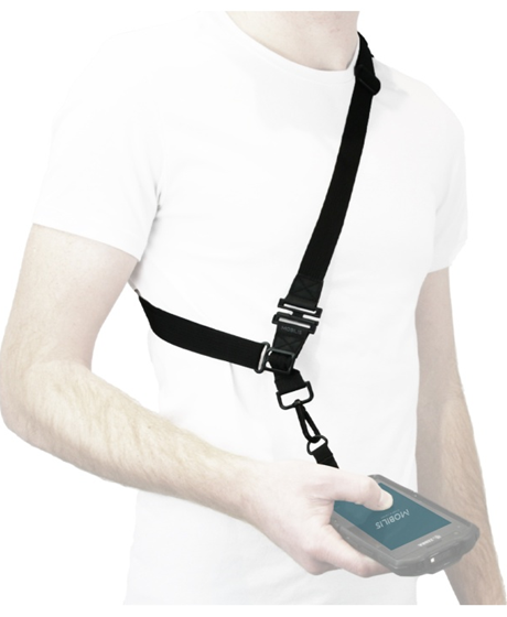 Bandoulière universelle avec système d'attache de sécurité