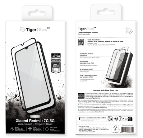 Film Tiger Lite Xiaomi Redmi 17C 5G transparente