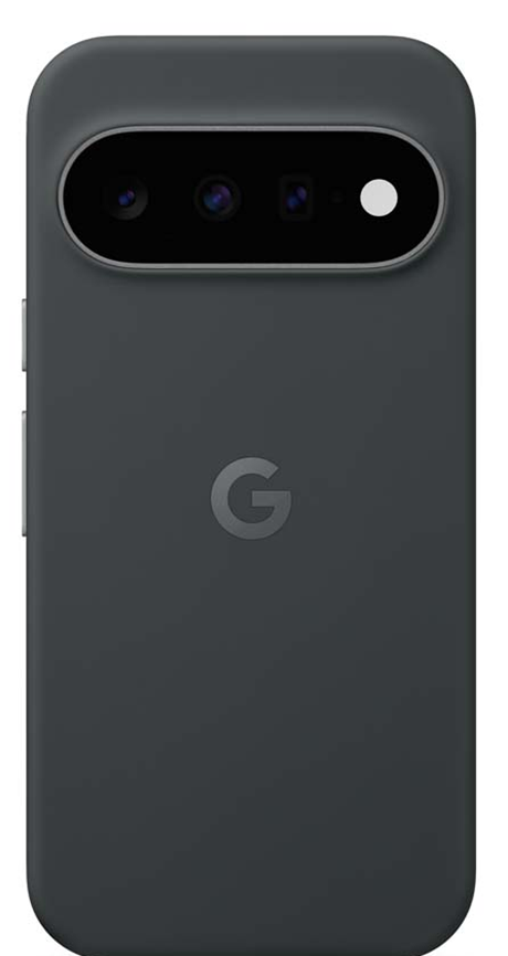 Coque Silicone Magnétiq  Google Pixel 11 noir volcanique