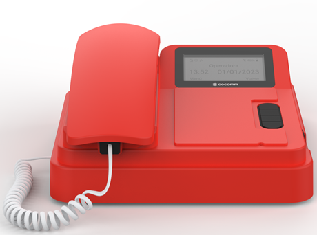 Coque Cocomm F360s rouge