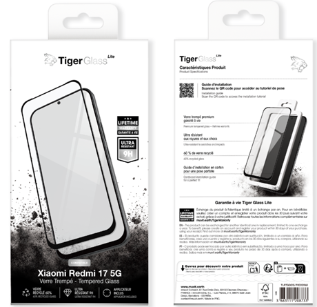 Film Tiger Lite Xiaomi Redmi 17 5G transparente