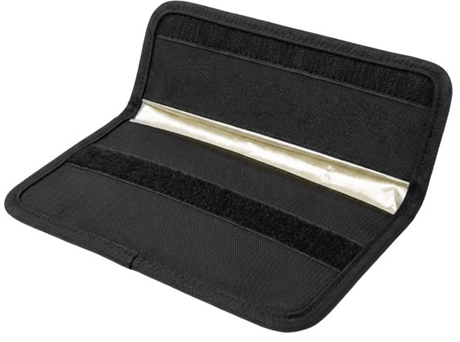 Pochette anti-ondes Verticale noir