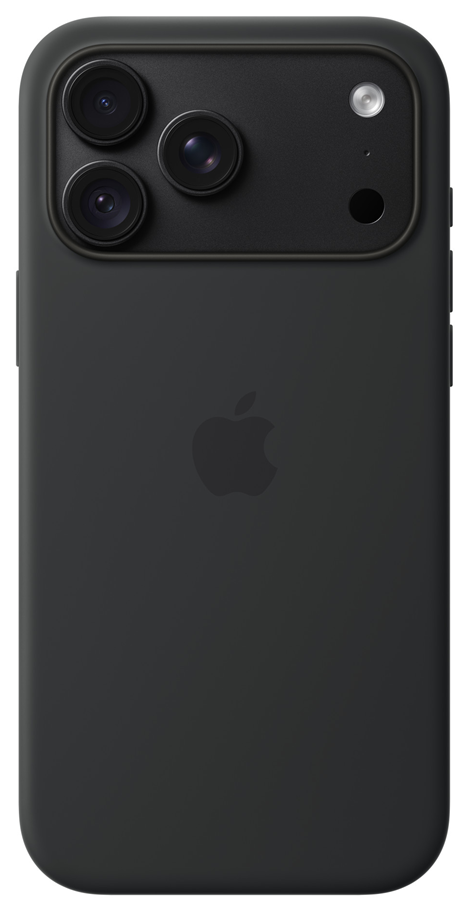Coque silicone MagSafe iPhone 18 Pro Max noir
