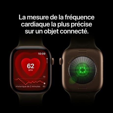 Apple Watch Series 12 5G Cellular 42mm noir 64Go