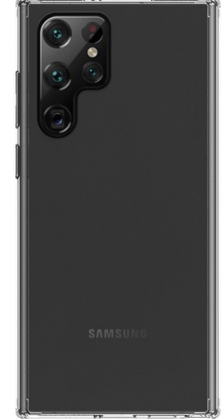 Coque Hybrid QDOS Samsung Galaxy S22 Ultra transparente