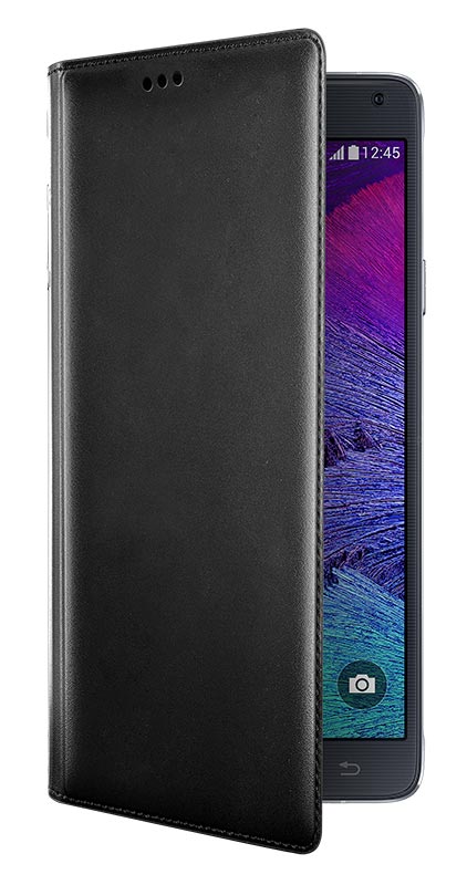 Etui folio Galaxy Note 4 noir