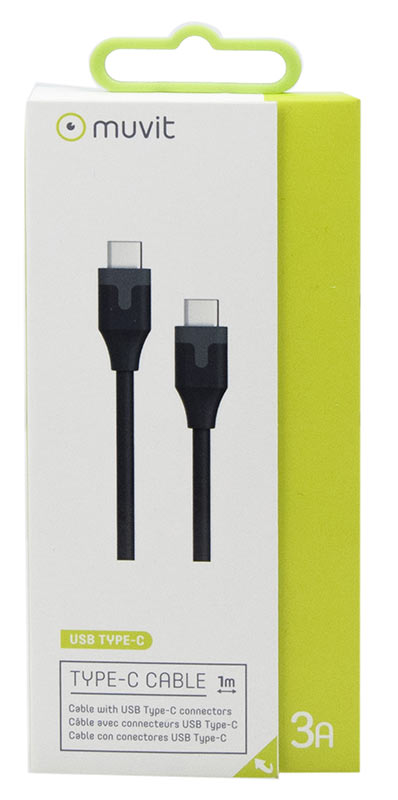 Câble USB C vers USB C Muvit