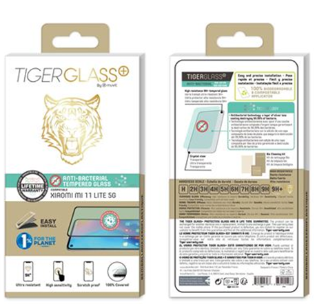 Film Tiger Glass+ Xiaomi Mi 11 Lite 5G transparente