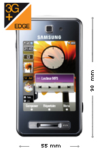 Samsung Player Style F480