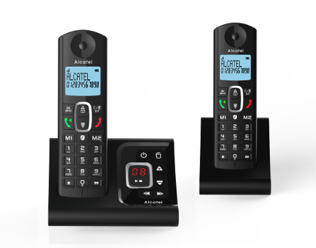 Téléphone fixe Alcatel F685 Voice Duo noir avec répondeur