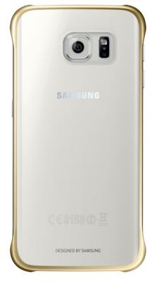 Coque Transparente Samsung Galaxy S6 Edge Gold