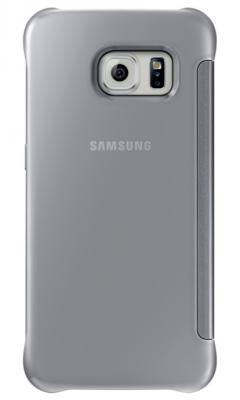 Clear View Samsung Galaxy S6 Edge Silver