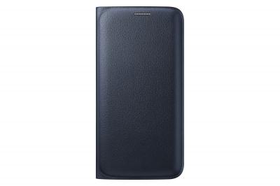 Etui wallet Galaxy S6 Edge noir