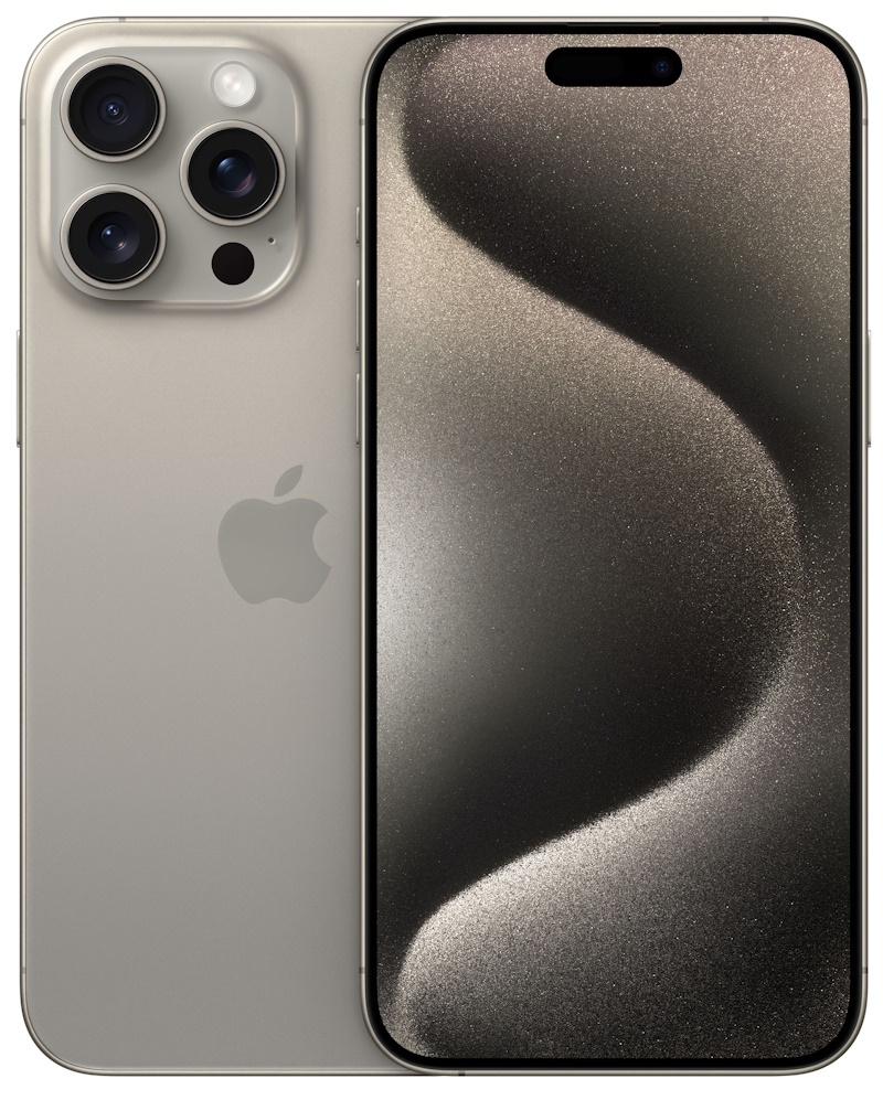 Apple iPhone 15 Pro Max titane naturel 512Go