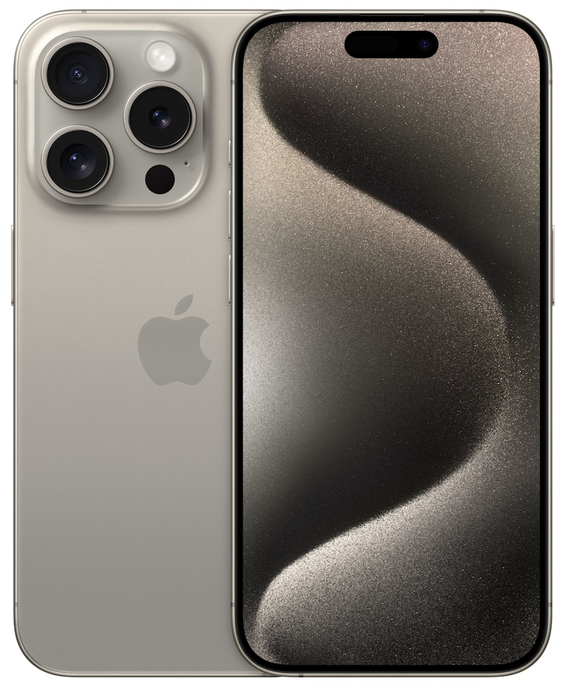 Apple iPhone 15 Pro titane naturel 512Go