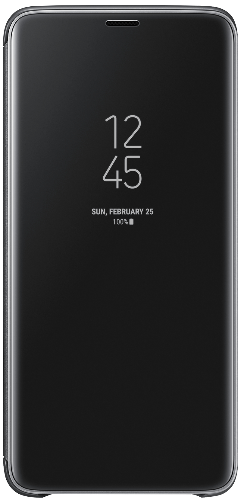 Clear View Galaxy S9 Plus noir