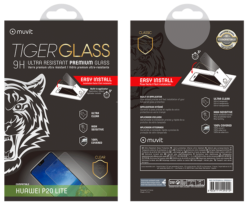 Film Tiger Glass Huawei P20 lite
