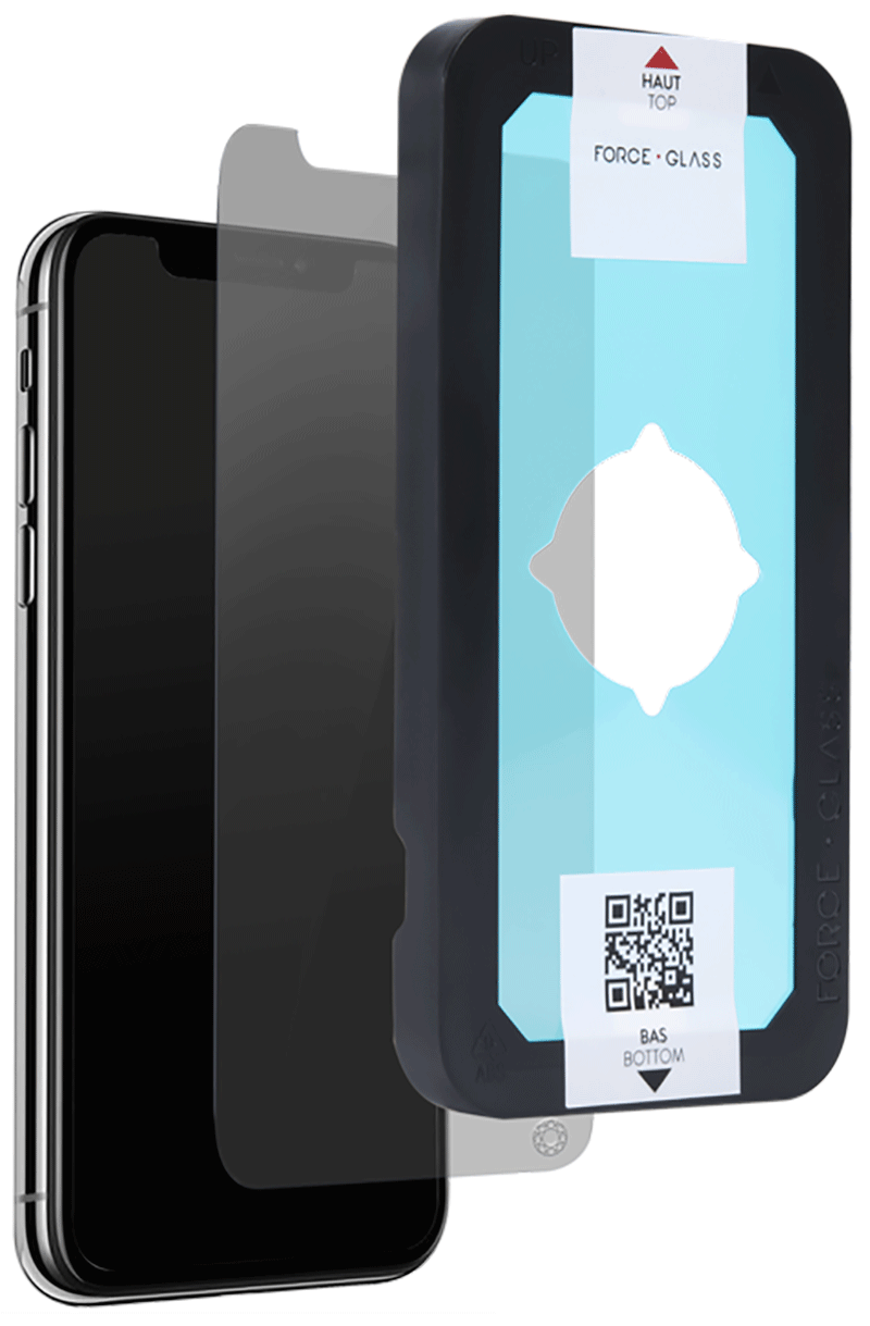 Film Force Glass EVO privacy iPhone Xs Max transparente